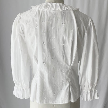 spring pleats blouse